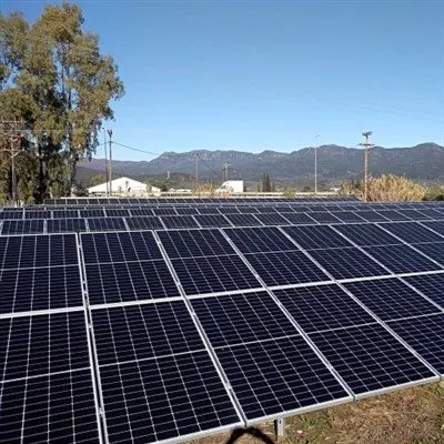 Σύστημα μπαταριών ηλιακής ενέργειας 1MW